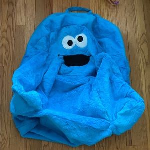 Land of Nod & PB Large Chair Cookie Monster Cover